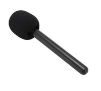 ZenithAur Lightweight Interview Microphone Handle for DJI Mic, Wireless Mic Handheld Adapter with Windshield Foam, Portable Mic Stand for Hollyland Lark M1 / C1 / 150