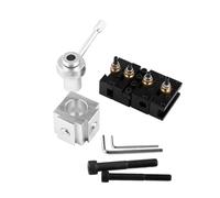 ZenithAur Mini Lathe Tool Post and Holder Kit, Aluminum Alloy High Precision Tool Accessory for Turning, Facing, Cutting, Knurling, Drilling, Compatible with Various Mini Lathes