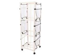 ZenithAur Mobile Stuffed Animal Zoo with Elastic Cord Access for Nursery and Bedroom, a Soft Toy Organizer for Convenient Storage and Display, ABS Construction