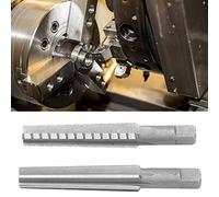 ZenithAur MT2 Taper Reamer for Precision bore Machining, a 2 Piece Fine/Rough Machine Reamer Cutter Set Made of HSS for Drilling and milling Applications