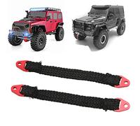 ZenithAur Nylon Aluminum Alloy Limit Straps, 2PCS RC Suspension Travel Limit Straps for Slash EREvo ERevo2.0, AXIALYETI 90032 90038 with Sway Limiters (90mm)