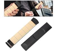 ZenithAur Pocket Guitar Practice Tool for developing finger dexterity, a 6 Fret Beginner Guitar Practice device, also serves as an Acoustic Guitar Practice Neck