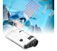 ZenithAur Pocket Microscope with LED Light, 20X - 40X Zoom Mini Microscope for Students and Adults, Handheld Design with Base for Easy Use