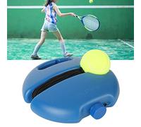 ZenithAur Portable Self Tennis Trainer with Fillable Weighted Base for Indoor/Outdoor Solo Practice, Improves Hand-Eye Coordination, Single Tennis Trainer Kit