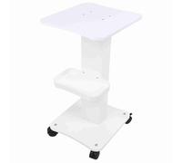 ZenithAur Professional Rolling Trolley Stand, Aluminum Alloy Beauty Salon Trolley Cart with Wheel, Spa Equipment Storage Tray for Beauty Instruments