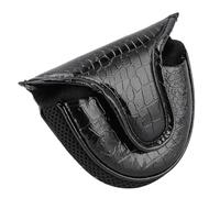 ZenithAur Putter Cover for Mallet Style Clubs, a PU Putter Headcover with Soft Plush Lined Interior, this Golf Club Headcover is for Transport and Storage