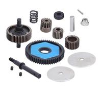 ZenithAur RC Car Spur Gear 56T and Pinion Gear Set, a component of the RC Car Transmission Gear collection for Axial SCX10 / SCX10 II 90046 90047 SELECTIONS