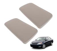 ZenithAur Rear Speaker Grille Cover 2PCS Beige, OE 04007521AAE0, Speaker Grill Cover Replacement for 2002 to 2006, ABS Construction with Clips