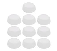 ZenithAur Silicone Flute Plugs 10 Count Set for Student Players, Essential Open Hole Flute Plugs for Proper Hand Position, A Key Flute Instrument Accessory