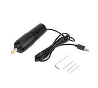 ZenithAur Small Handheld Electric Drill, Mini USB Powered Drill with 3pc Bits for Portable DIY Crafting DC 5V