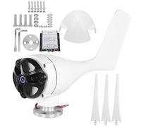 ZenithAur Small Wind Generator Kit 800W 3-Blade with 3-Phase AC Permanent Magnet Alternator and Controller for Marine, Boats, Cabins, and Off-Grid Charging (48V)