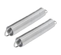 ZenithAur Stainless Steel Tension Spring Electric Fence Spring Gates 2pcs 16 Feet Livestock Fence Spring Kit for Pasture