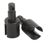 ZenithAur Steel Center Outdrive Set for Losi Baja Rey RC Upgrade, this RC Front Diff Drive Cup serves as a direct RC Car Replacement Parts component (Black)