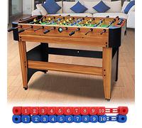 ZenithAur Table Foosball Score Counter 2Pcs Set, Table Soccer Score Keeper for Air Hockey Scoring Unit, Game Score Counter Indicator with Clear Numbers 1-10