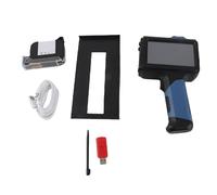 ZenithAur Touch Screen Inkjet Printer with 4.3 Inch LED Display, 2600mAh Battery, 600dpi Handheld Printer for Date, Number, and QR Code on Plastic, Wood, Paper
