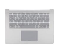 ZenithAur Touchpad Keyboard for Laptop 3/4 / 5, Replacement Palmrest Keyboard Assembly for 15 Inch SELECTIONS, Full Size Touchpad (Silver)