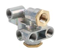 ZenithAur Trailer Spring Brake Control Valve with 3/8 Inch Interface, Part Number 110500, Priority Parking and Emergency Stop Function for Trailer Safety