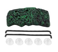 ZenithAur Turtle Basking Platform, Rectangular Floating Turtle Pier with Suction Cups for Semi - Aquatic Animals and Terrapins (S 36x18x72in)