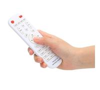 ZenithAur Universal Remote Control for Projector White, Suitable for 10M Distance Projection, Ideal as Projector Accessory
