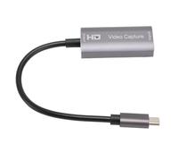 ZenithAur Video Capture Card with Type C to HD Multimedia Interface, 4K Input 1080P Output, Aluminum Alloy Body for Android/OS X Systems Game Recording