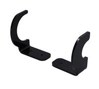 ZenithAur Wall Display Hanger - Sturdy 2Pack Sword Hook Wall Mount, Acrylic weatherproof Sword Holder for Bedroom (Acrílico 2)
