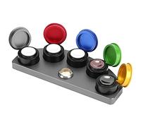 ZenithAur Watch Repair Tool Kit, 5 Dish Watch Oiler Dish Watchmaker Oil Cup Watch Oil Immersion Tool for Watchmakers and Repair Enthusiasts