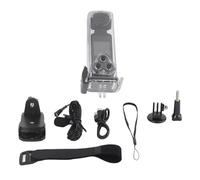 ZenithAur Weatherproof 4K Action Camera, 270° Rotatable Pocket Camcorder, with External Mic Support, 1.3in Display for Travel and Sports