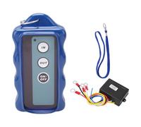 ZenithAur Winch Remote Control Kit DC12V / 24V with 75ft Operating Distance, 434MHZ Frequency for Remote Winch Operation, Universal Winch Remote Control