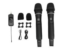 ZenithAur Wireless Microphone System with HD Recording Technology and 2200mAh Mics, a Dual Microphone System for Smartphones, Family Karaoke and Live Streaming