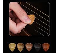 ZenithAur Wooden Pick Box, Lightweight & Outlast, Comes with 5 Picks, Nice treat for Guitar Enthusiasts and Musicians