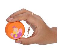 ZenithAur yoyo for kids educational wooden yoyo toy with cartoon pattern design, suitable for beginner yoyo ball play and toddler development (Orange princess)