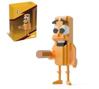 ZenithAura Italian Brainrot Action-Figur Building Blocks, Brainrot Toys, Creative STEM Construction Set, Collector Desktop Decor Gift (Stick Figure)