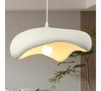 ZenithBeam Modern Chandelier Japanese Wabi-Sabi Style Pendant Light Creative Hanging Lighting Adjustable E27 Base Pendant Lights for Kitchen Dining Room Living Room Bedroom 40cm-Bulb Not Included
