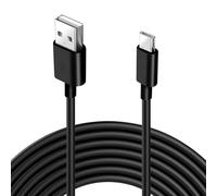 ZenithCove 5M Long USB C Cable, USB A to USB C Power Extension Cable Charging and Data Sync Cord USB C Charger for Security Camera Phone Tablet Controller Laptop Switch Pro Controller