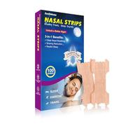 ZenithHome Nasal Strips, 100 PCS Nose Strips Anti Snoring Devices, New Upgraded 3 Supports Rods Nose Tape, Help Reduce Snoring, Relieve Nasal Congestion, Improve Breathing and Sleep
