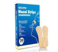 ZenithHome Nasal Strips, New Upgraded Softer & Stronger Snoring Aids for Men and Women, 30 PCS Nose Strips Anti Snoring Devices, Help Improve Breathing, Reduce Snoring, Drug-Free, Deeper Sleep, Beige