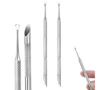 ZenithQuest 2-in-1 Cuticle Pusher Tool, 14cm Stainless Steel Nail Loop Cuticle Remover, Professional Manicure Pedicure Tool for Lifting & Removing Cuticles, Home & Salon Use