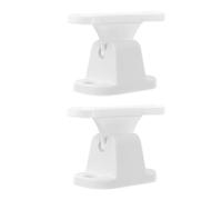 ZenithQuest 2 Sets T-Shaped Locker Retainer Catch, White Nylon Door Retainer for Caravan Motorhome RV Camper Trailer Boat, Wall & Door Mounted Replacement Accessories