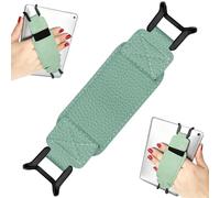 ZenithQuest Hand Strap for 6-7.5 Inch E-Readers & Tablets, High Elasticity Finger Grip Holder, Non-Adhesive Snap-On Slim Lightweight E-Reader Accessory, Matcha Green