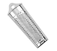 ZenithQuest Stainless Steel Nutmeg Grater with Container, Handheld Cheese Grater Zester for Nutmeg, Hard Cheese, Lemon Peel, Ginger, Garlic Kitchen Tool