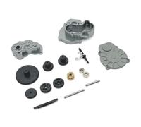 ZenithRide 1/24 RC Car Metal Transmission Gear Box Set FMS Compatible Upgrade Parts Accessories(Grey)