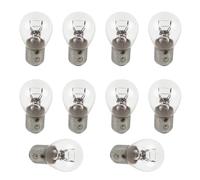 ZenithRide 10PCS 6V 5W 21W Tail Light Bulbs Brake Stop Lamp Compatible With XL70 XL250 CT70 CT90 CT110 CT125 Trail CB125S MT125 SL70 100 125 Motorcycle Bike Scooter