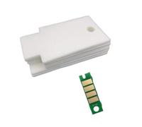 ZenithRide 1Set DE100 Waste Ink Pad Sponge With Chip Compatible With Printer Supplies Fuji FILM DE100 DE 100 DE-100 Printer Maintenance Box Replacement