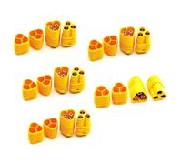 ZenithRide 3 Pole Plug Socket 3 Pin 5 Pairs 35mm Connector Compatible with Motor ESC MT 60 Compatible With RC Toy Model Parts And DIY Electronics