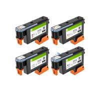ZenithRide 4PC Printhead Compatible With Printer Supplies Z6200 Z6600 Z6800 For Part Number CE017A CE018A CE019A CE020A 771 Tested 100%