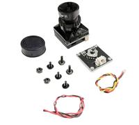 ZenithRide Camera 1/3 CMOS 1500TVL 2.1mm Lens 5V-30V Voltage PAL NTSC OSD Internal Adjustable Compatible With RC Drones Racing(Black)