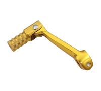 ZenithRide CNC Aluminum Folding Gear Shift Lever Compatible with Kayo Apollo Bosuer 110 125 140 150 160 250cc Dirt Bikes Pit Bikes Motorcycle Gear Lever Replacement Part(Yellow)