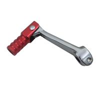 ZenithRide CNC Aluminum Folding Gear Shift Lever Compatible with Kayo Apollo Bosuer 110 125 140 150 160 250cc Dirt Bikes Pit Bikes Motorcycle Gear Lever Replacement Part(Red Gray)