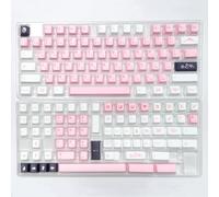 ZenithRide Dye Sub PBT Keycaps Set Compatible with 7u Split Space Alice Mechanical Keyboards Compatible With Various Models