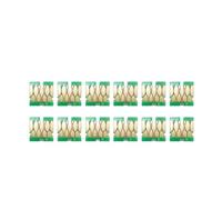 ZenithRide Ink Cartridge Chip 1 2 3 4 51Set T7811 T7816 Compatible With Frontier S DX 100 DX100 Printer Disposable Chips(T7811-7816 Chip 2Set)